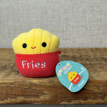 Squishmallow Micromallow With Tag - Floyd Fries Mini Food Squish New 3"