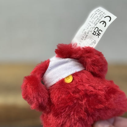 Fuggler Baby Fugg -  Series 3 - Munch Munch Red Fluffy Miniature Fugg Baby 3.5"