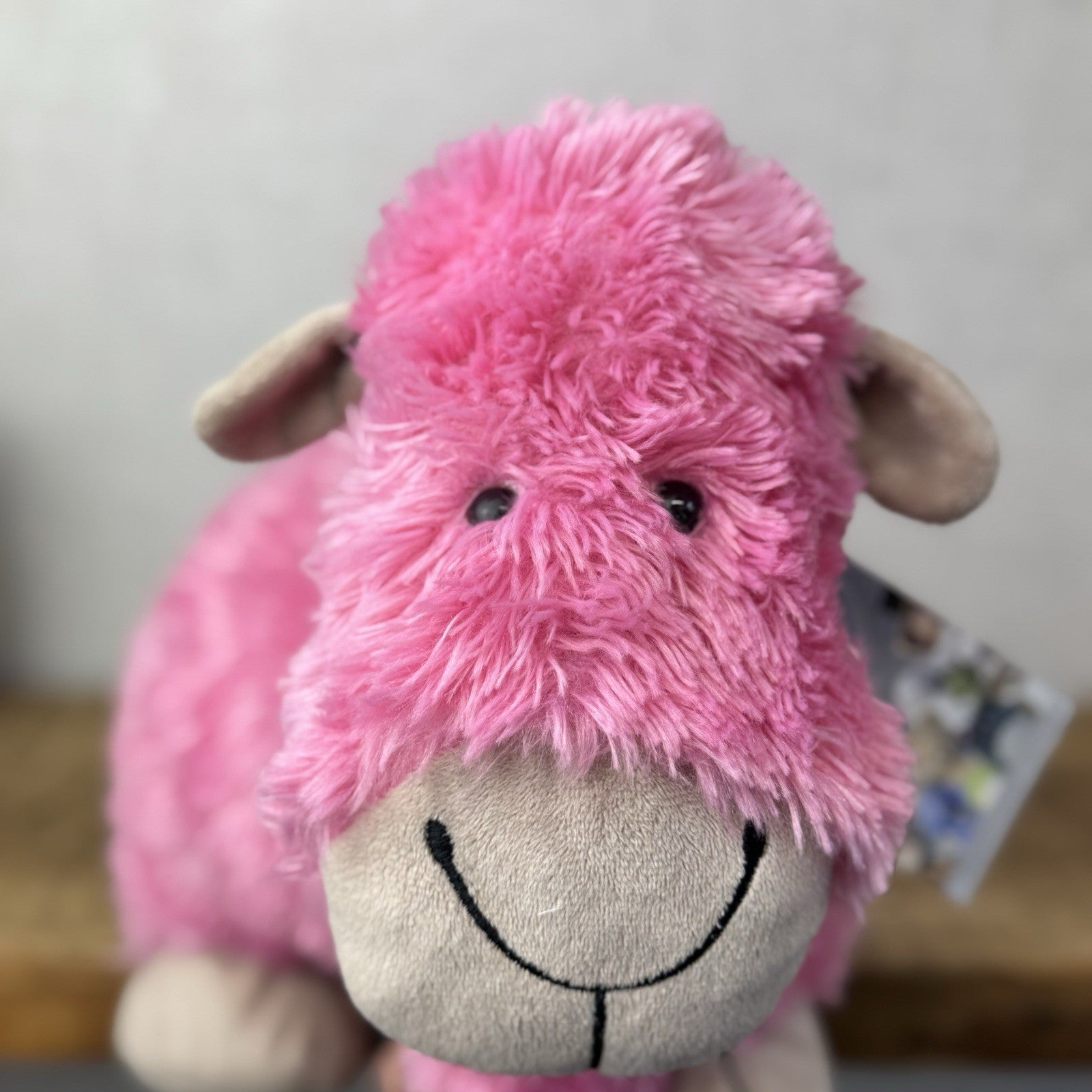 Bespoke Truffles Lamb/Sheep - Custom Pink Truffles Cushion 12"
