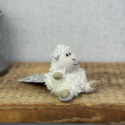 Jellycat Baby Pudding Lamb Sheep - Small Fluffy Lamb Soft Toy Plush Beanie 3"