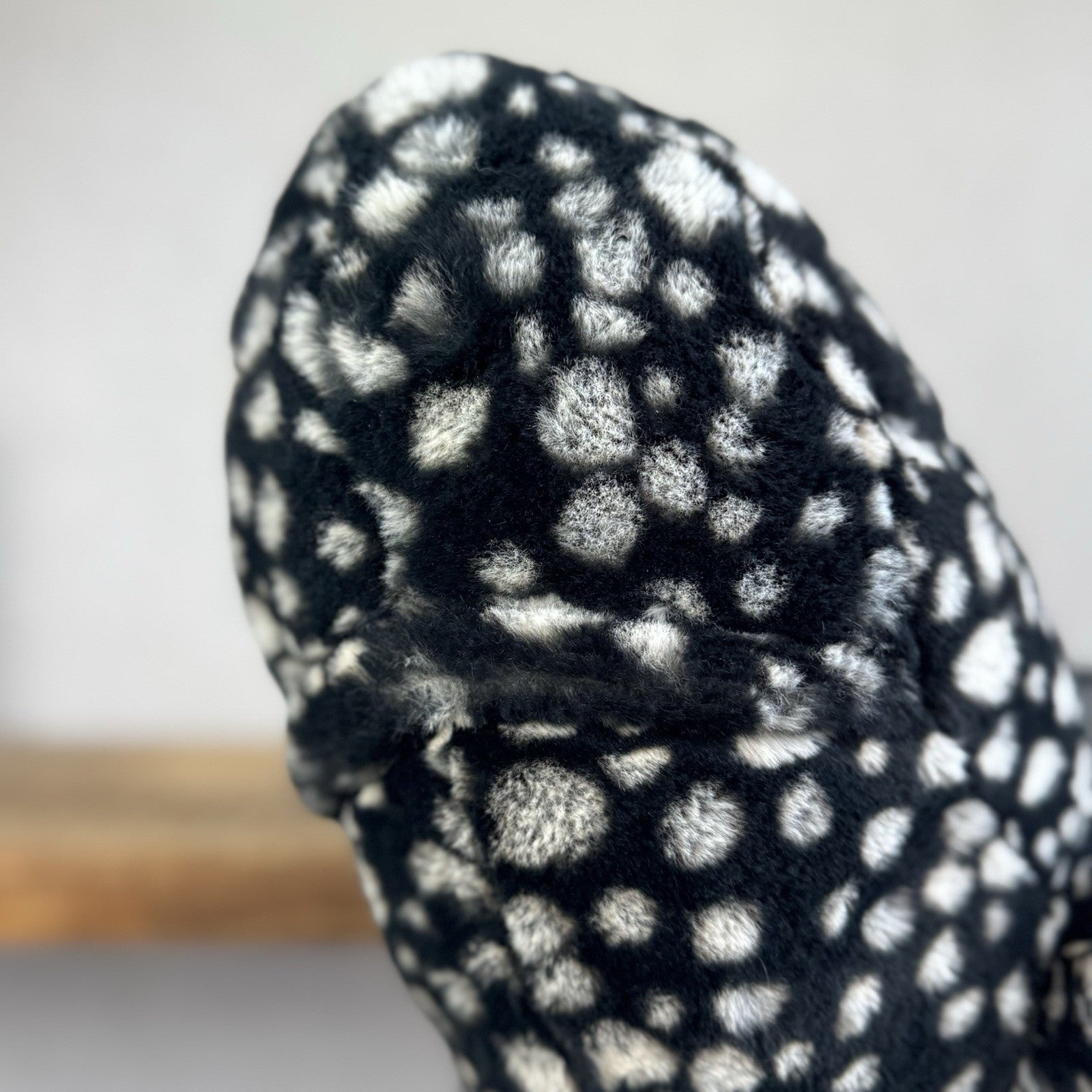 Jellycat Large Pebble Shark - Black/White Spot Large Beanie Shark 25"