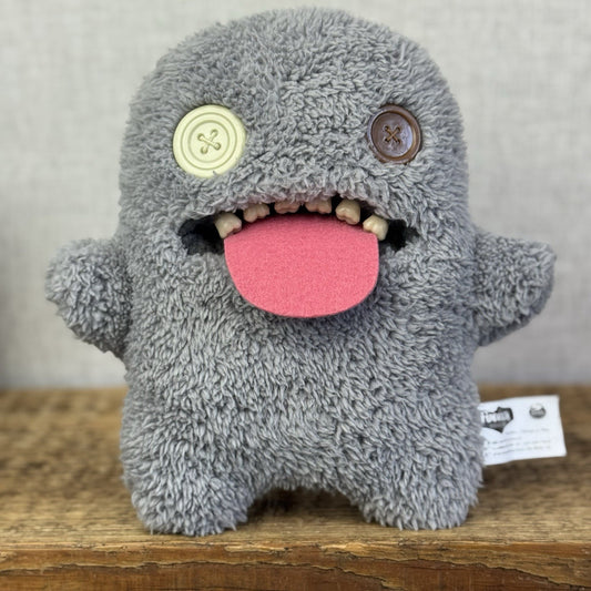 Fuggler Oogah Boogah Grey Snuggler - Grey Fuggler Soft Toy Plush Grey