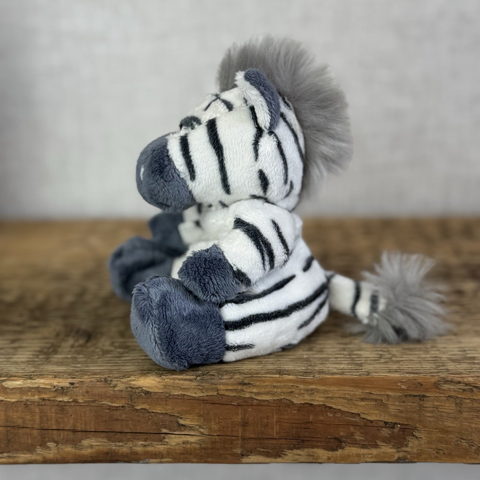 Blue Nose Friends Chip #8 - Mini Zebra Blue Nose Beanbag Soft Toy 5"