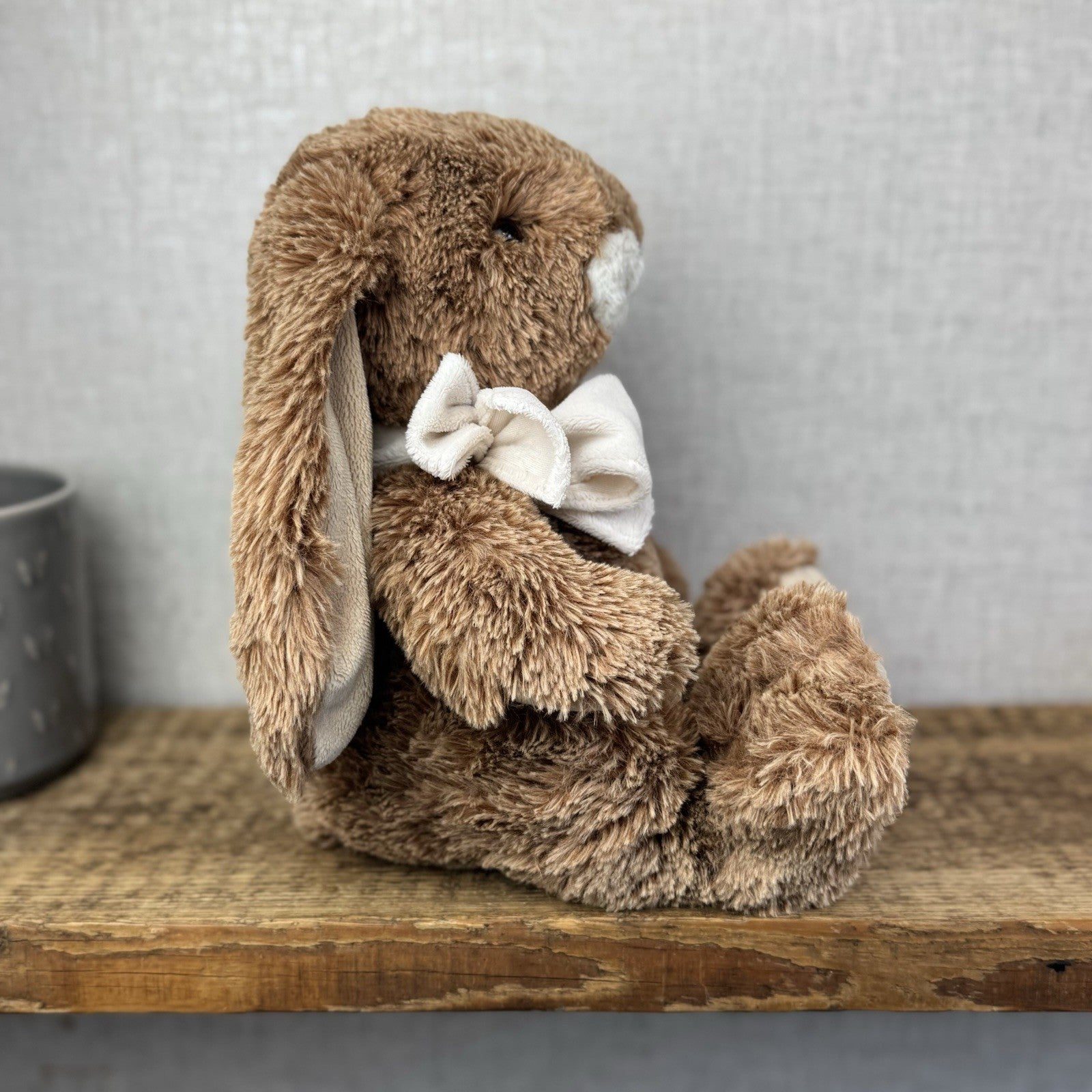 Bukowski Bears Great Kalulu - Large Retired Brown Mottled Beanie Rabbit Rare 14"
