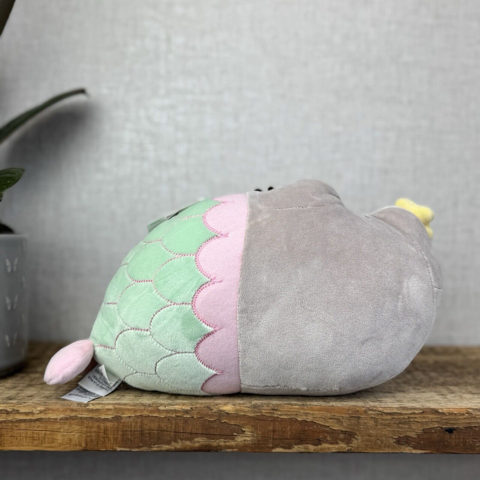 Pusheen Mermaid Merkitty - Gund Mermaid Cat Soft Toy Cushion Plush Medium 12"