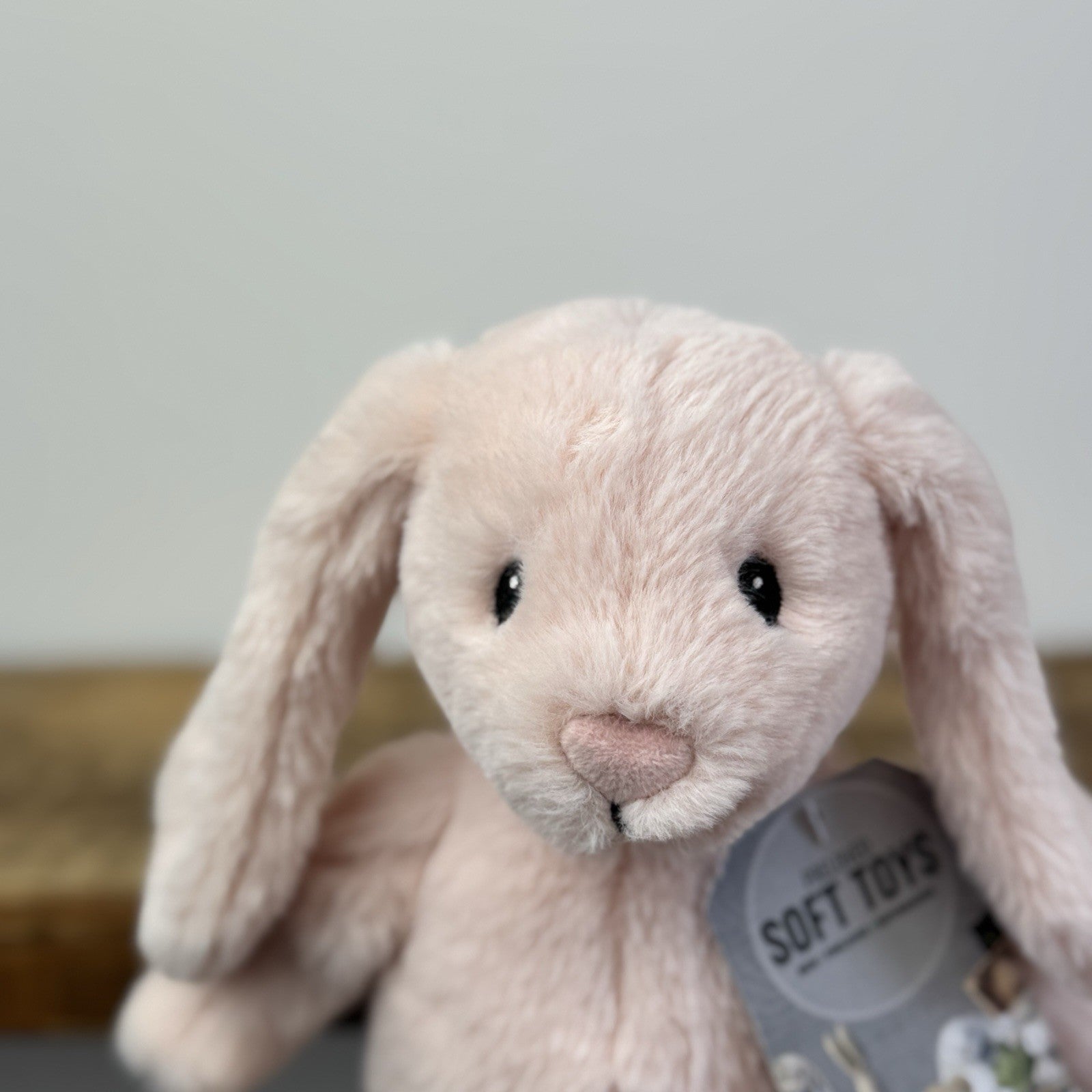 My First Steiff Hoppie Rabbit - Pink Beanie Super Soft Bunny NWOT - 2359