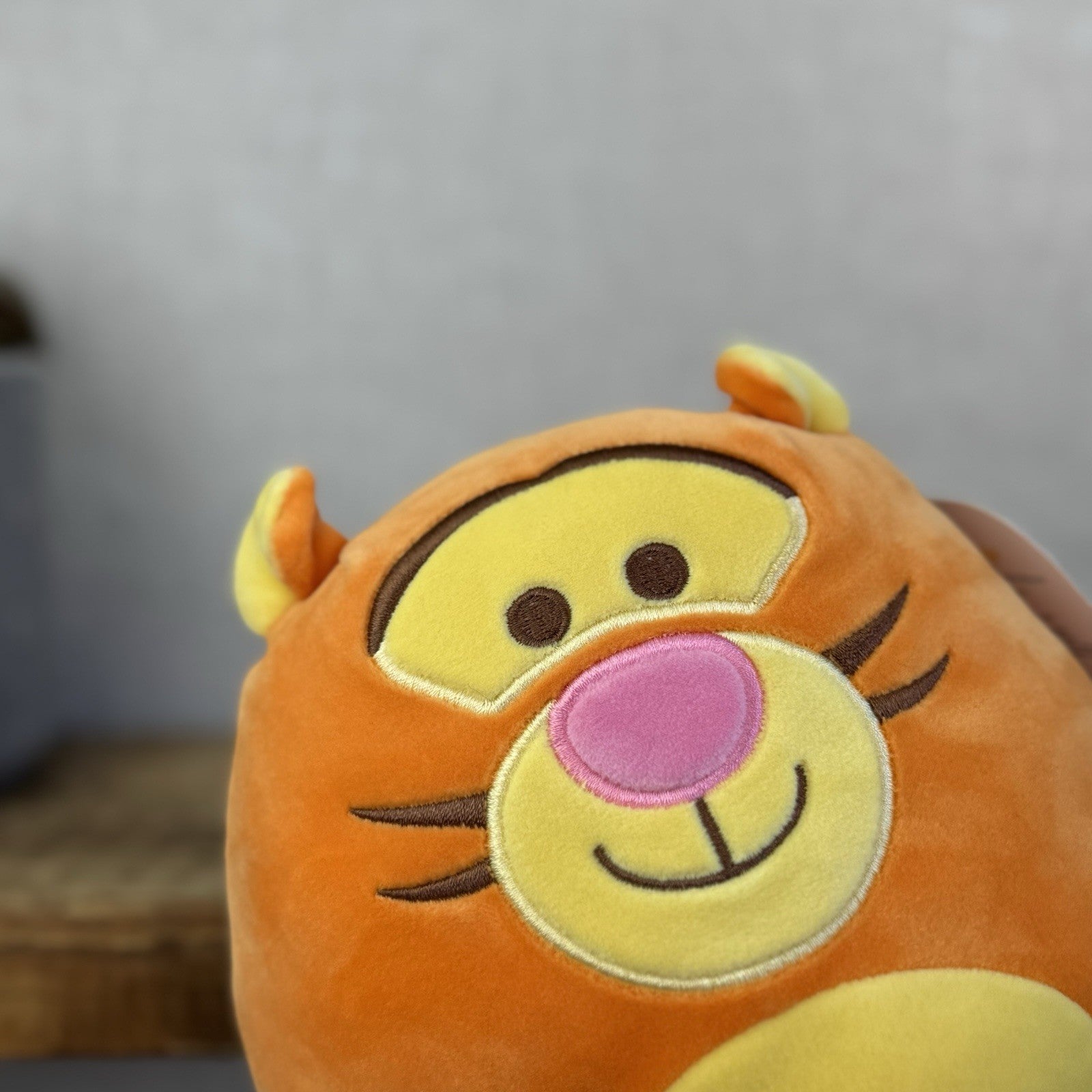 Squishmallow Disney Tigger 7.5" Swuishmallow Orange Tigger Squish Plush 
