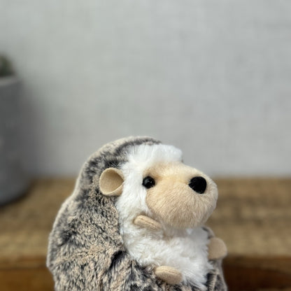 Douglas Cuddle Toy Spunky The Hedgehog - Super Soft Hedgjog Plush Beanie 5”