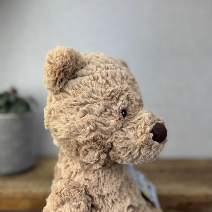 Jellycat Medium Bumbly Bear - Big Brown Retired Bear Soft Toy Beanie 18”