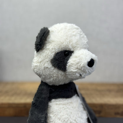 Jellycat Tuffet Panda - Panda Textured Beanie Plush Wild Animal Retired 12" (#2)