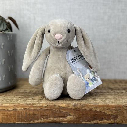 Jellycat My First Bunny - Baby Soft Beige Rabbit Toy Velour Beanie Beige 8”
