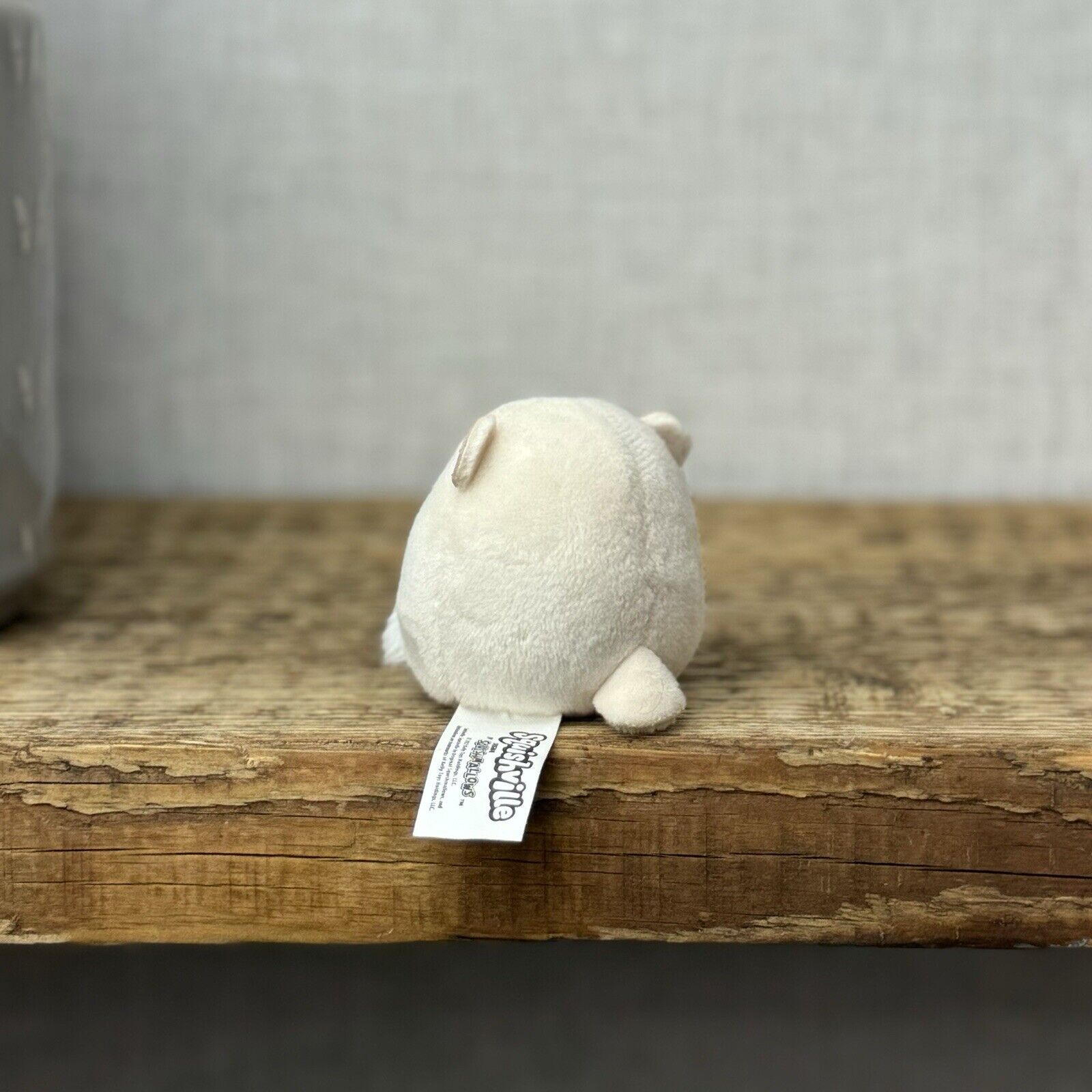 Squishmallow Squishville Mini Polar Bear Brooke - Tiny White Bear Squish 2"