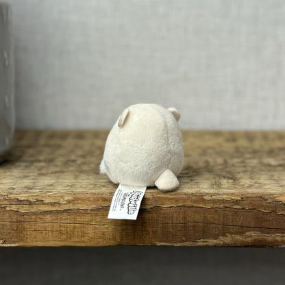 Squishmallow Squishville Mini Polar Bear Brooke - Tiny White Bear Squish 2"
