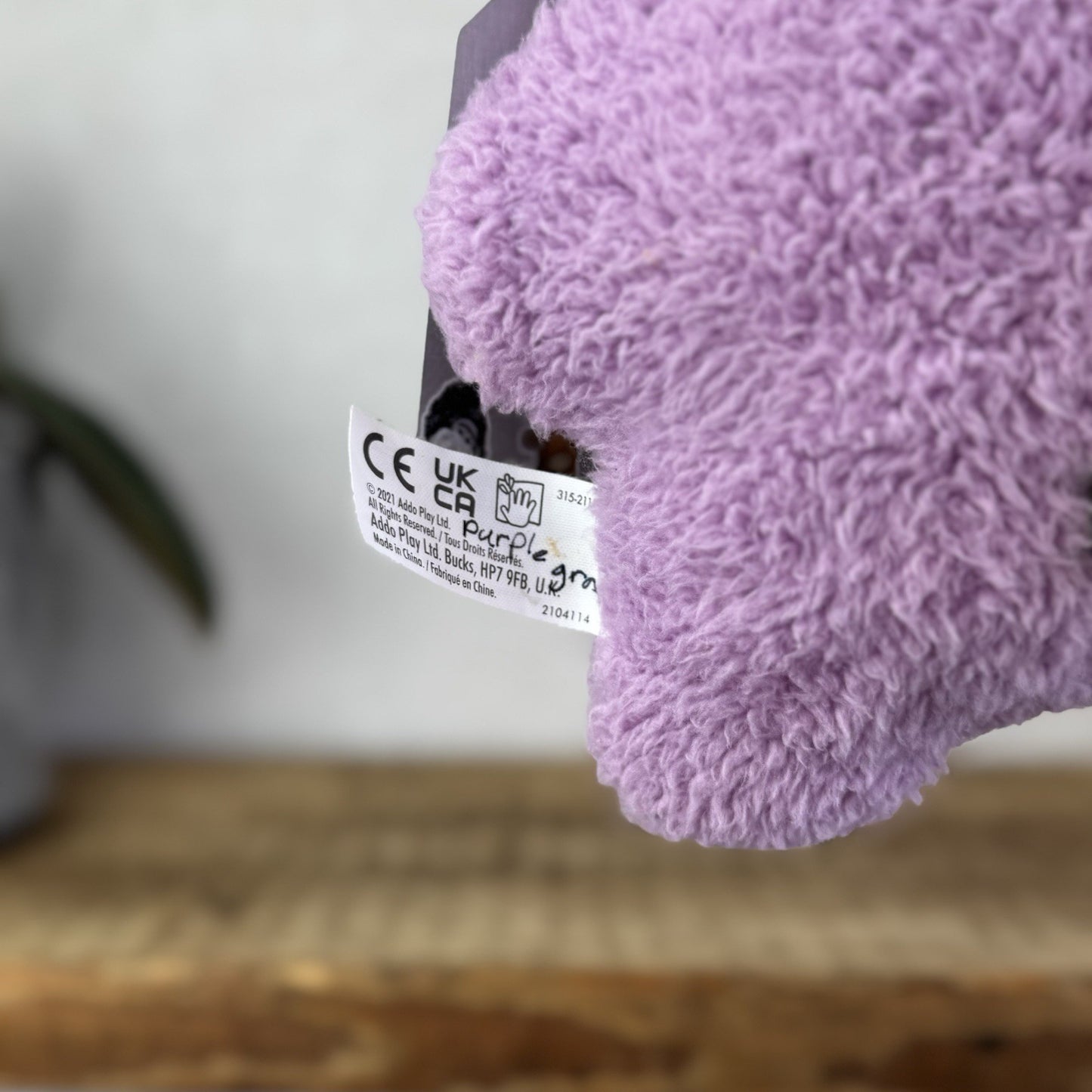 Fuggler Funny Ugly Monster Rabid Rabbit Purple Winking Bunny Limited Edition