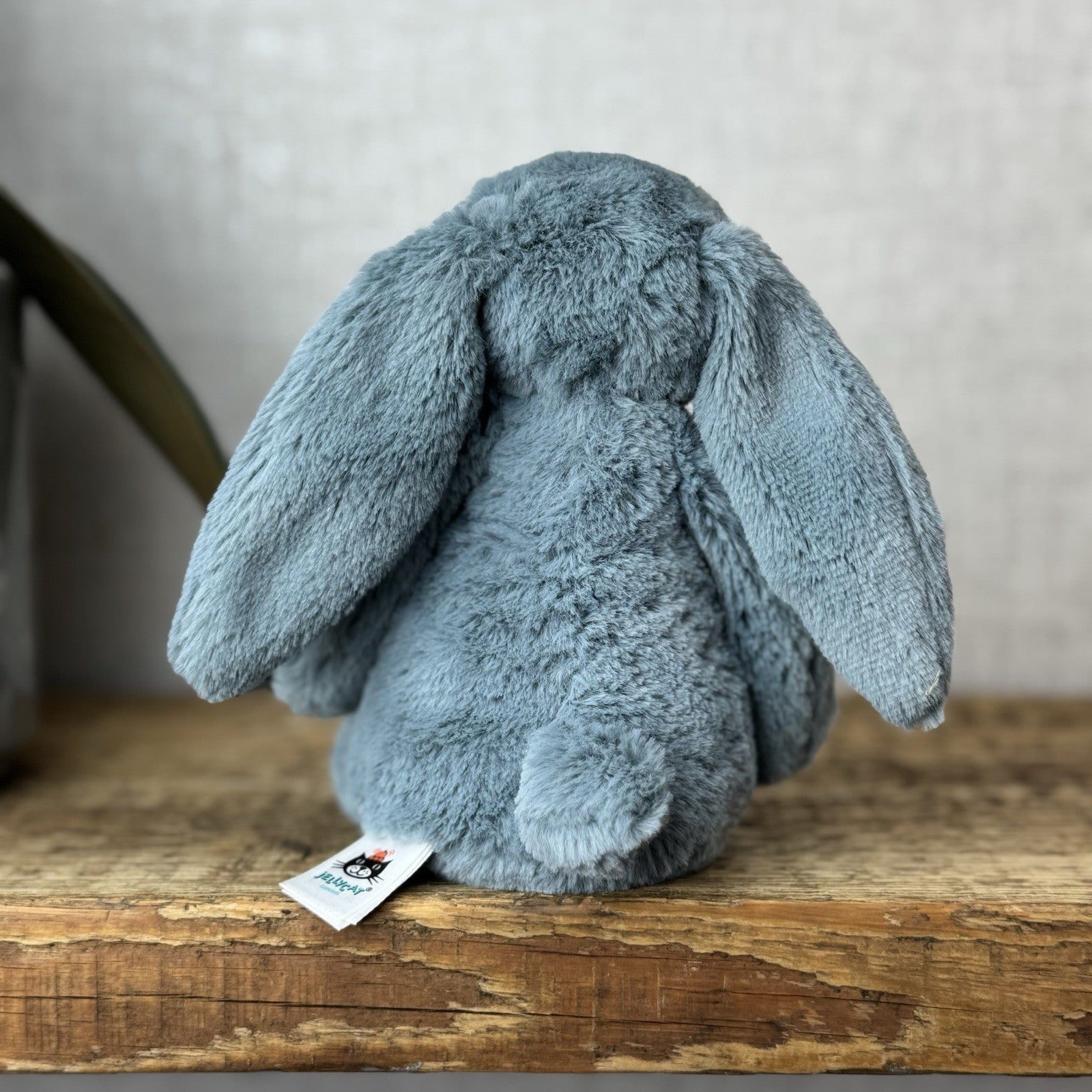 Jellycat Small Dusky Blue Bashful Bunny - Small Grey/Blue Rabbit Bunny 8"