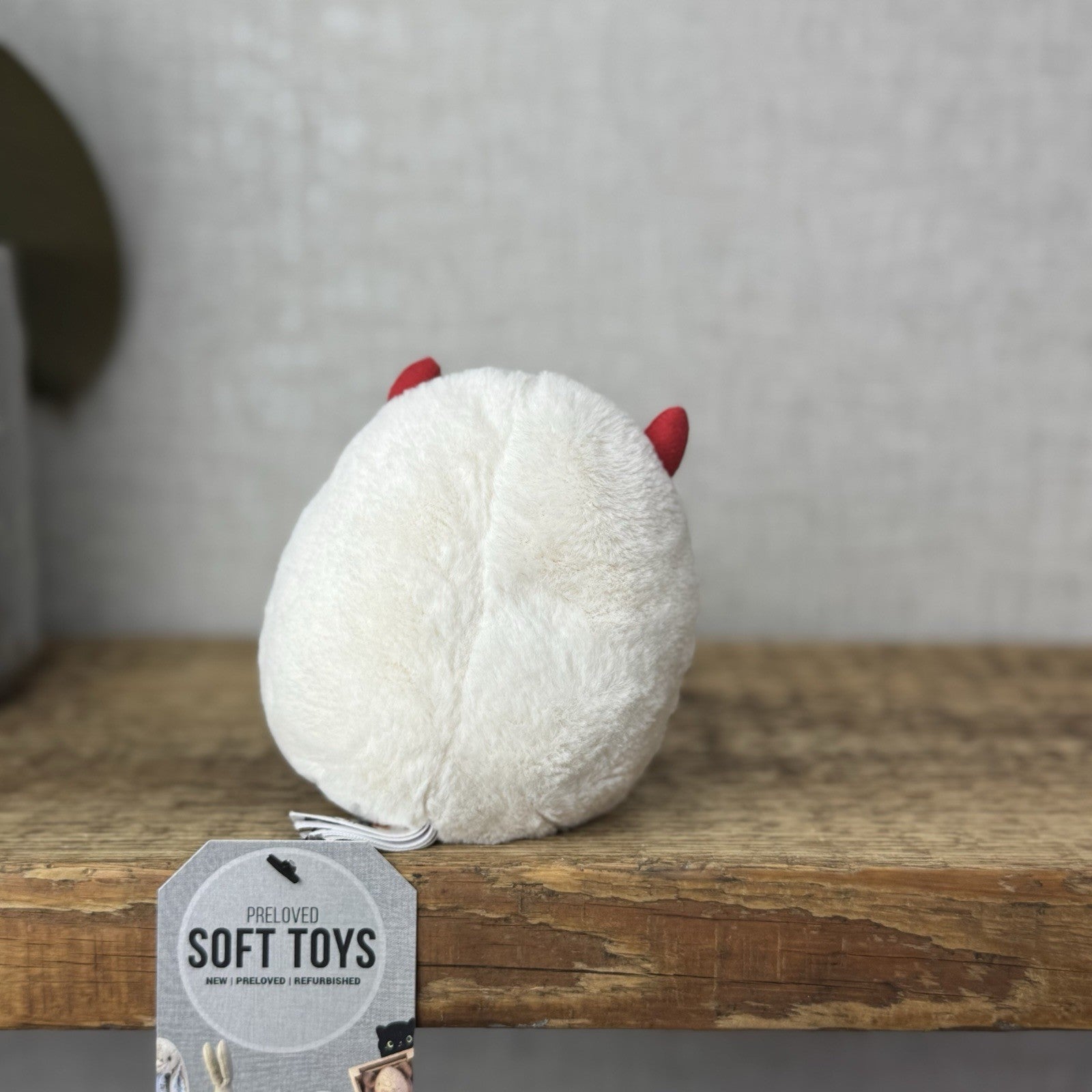 Jellycat Amuseable Devil Egg - Devilled Egg Retired Food Soft Beanie Mini 5"