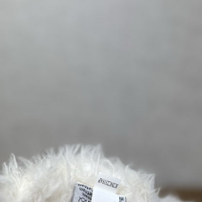 Jellycat Angora Blizzard Bear - Fluffy Medium White Bear Soft Toy Retired 12"