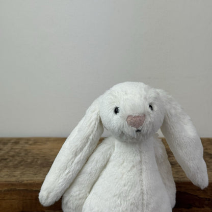 Jellycat Small Bashful Bunny White - Little White Company Exclusive New tags 8"