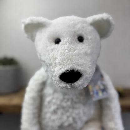 The Little White Company Huge Oscar Bear Pickles Beanie 23" (Jellycat Collab)