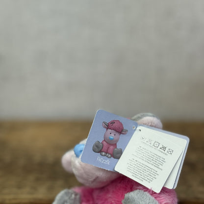 Blue Nose Friends Frizzie The Lamb - Pink Fluffy Lamb Collectible #44  BNWT