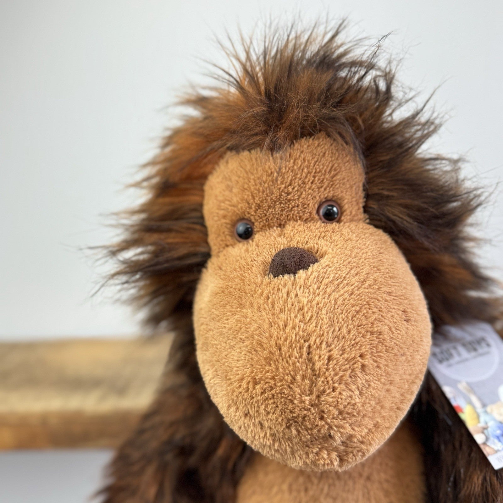 Jellycat Olaf The Orangutan Monkey Soft Plush Toy Very Large Big Retired 22"