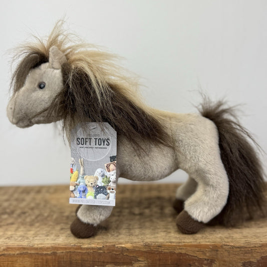 Douglas Soft Toy Horse/Pony - Retired Miniature Soft toy (#4557) 10"