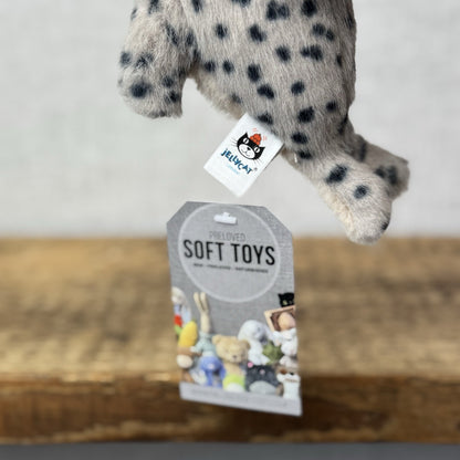 Jellycat Nauticool Spotty Seal - Tiny Fluffy Grey Seal Soft Beanie Pocket Pal