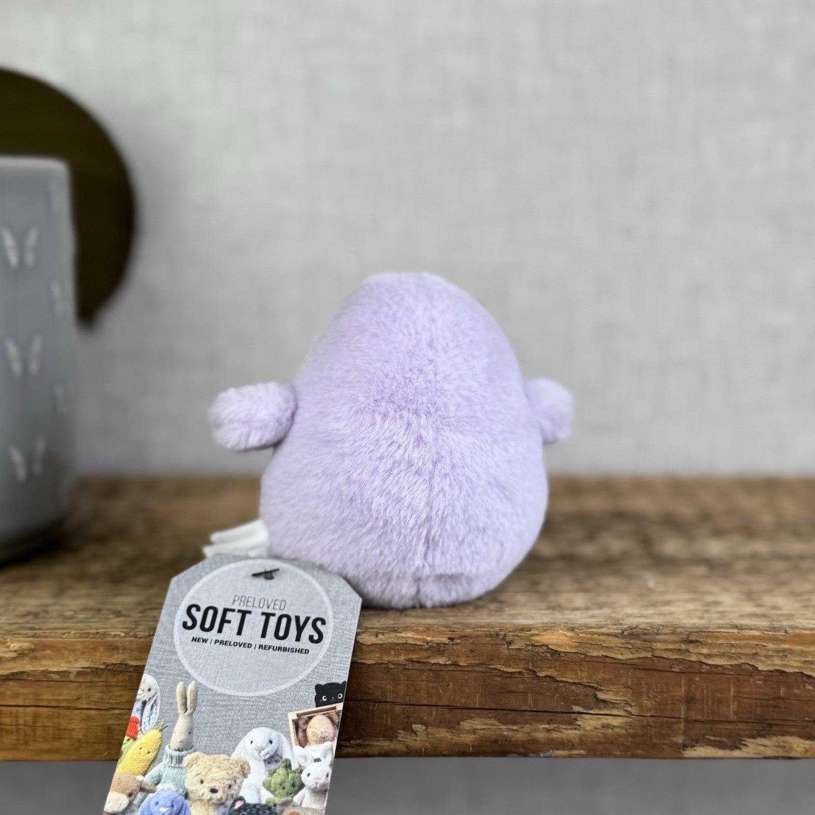 Jellycat Chicky Cheeper Violet Small Lavender Purple Mini Chick Retired 4" (#2)