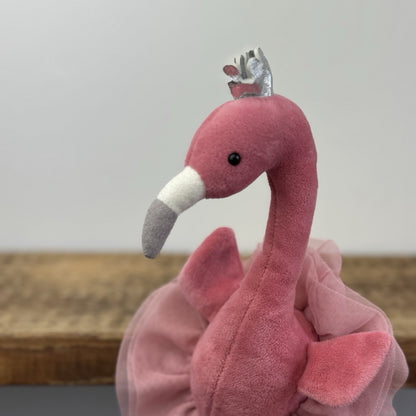 Jellycat Fancy Flamingo - Pink Ballerina Flamingo With Tags (imperfect Tags)