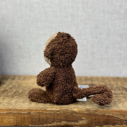 Jellycat Custom Made - Tiny Nugget Monkey (From soother) Mini Beanbag Monkey 5”