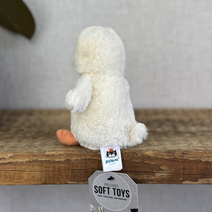 Jellycat Nippit Duck - Tiny Soft Pocket Pal Beanie Duck 5" (#2)