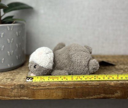 Jellycat Nutmeg Hamster - Small Brown Potbelly Hamster - Chubby Hamster Plush 6"