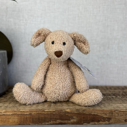 Jellycat Chou Chou Pup - ChouChou Puppy Dog Beige Textured Soft Beige Plush 10"