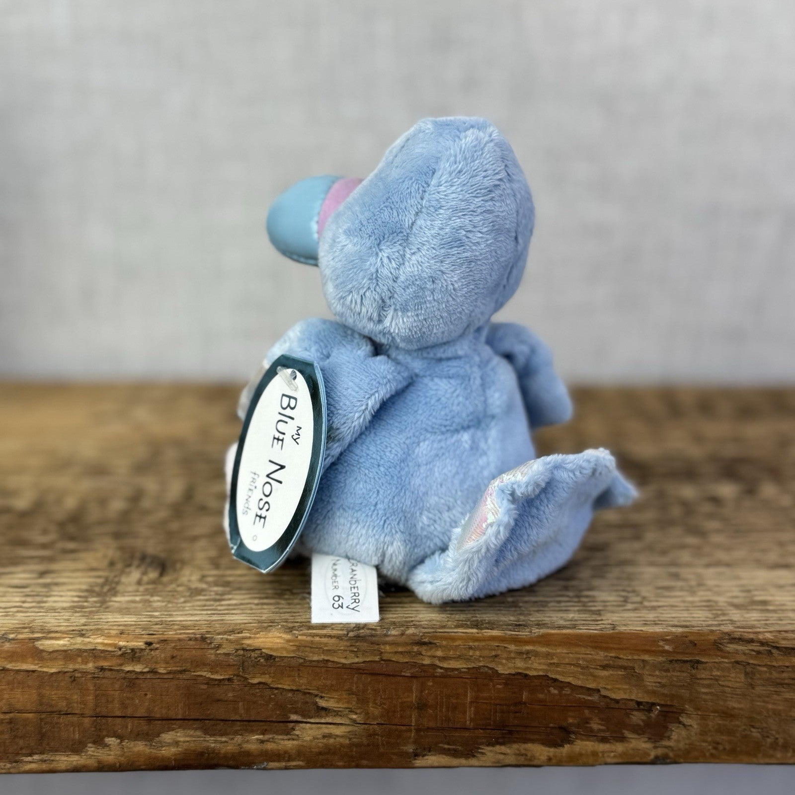 Blue Nose Friends - Cranberry #63 - Mini Turkey Soft Toy Plush New With Tags 