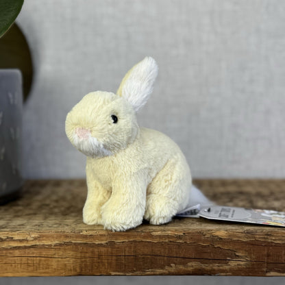 Jellycat Tiny Minilop Lemon Bunny - Yellow Rabbit Soft Toy Beanie Retired 5"