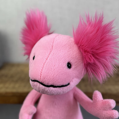 Jellycat Alice Axolotl Medium Retired New With Tags Sea creature Plush 12”