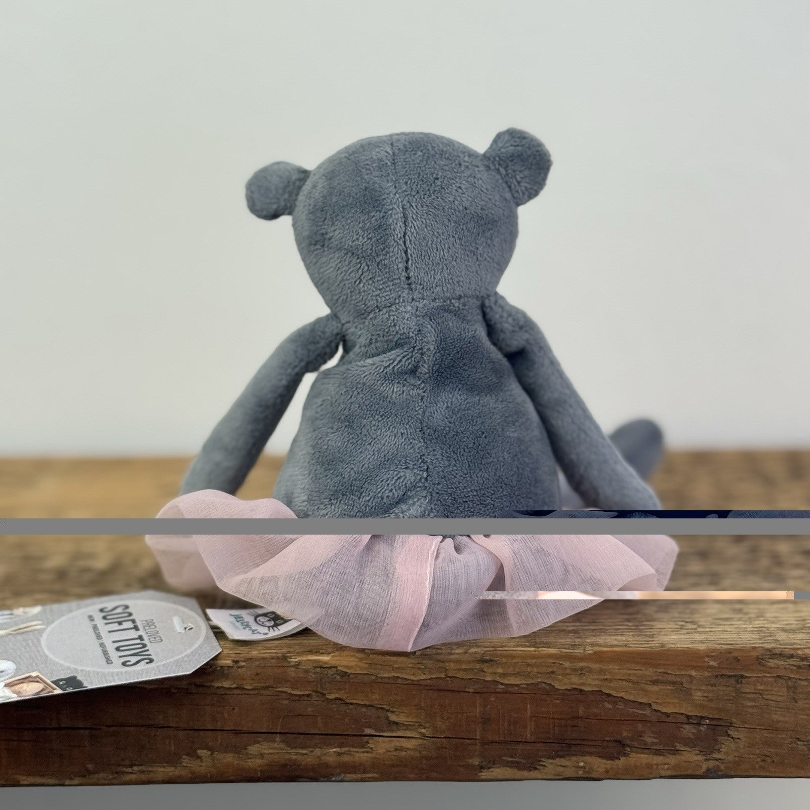 Jellycat Small Dancing Darcy Hippo - Small Hippo Soft Toy Ballerina Rare 8"