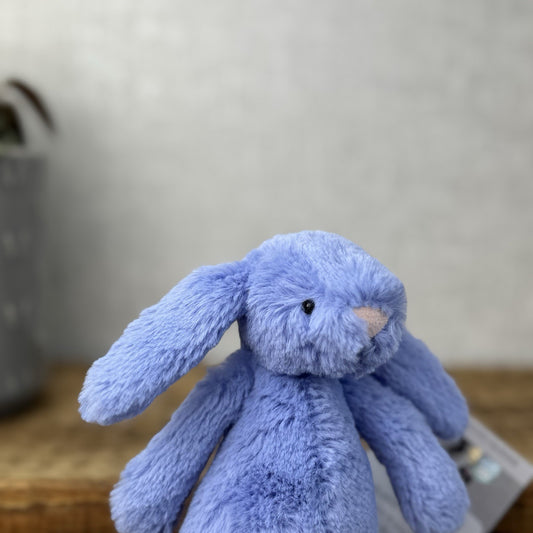 Jellycat Tiny Baby Bluebell Bashful Bunny - Baby Little Purple Bunny Rabbit 5”