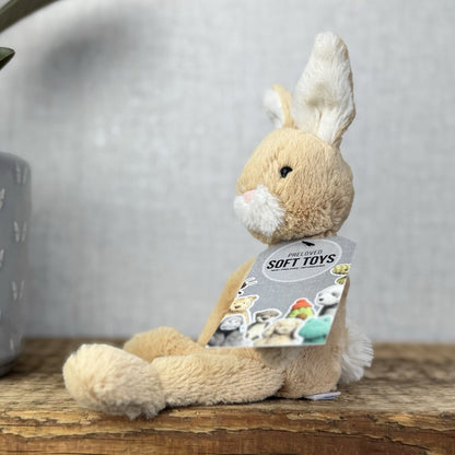 Jellycat Small Party Bunny (missing Dress) Small Honey Bunny With Long Legs 10”