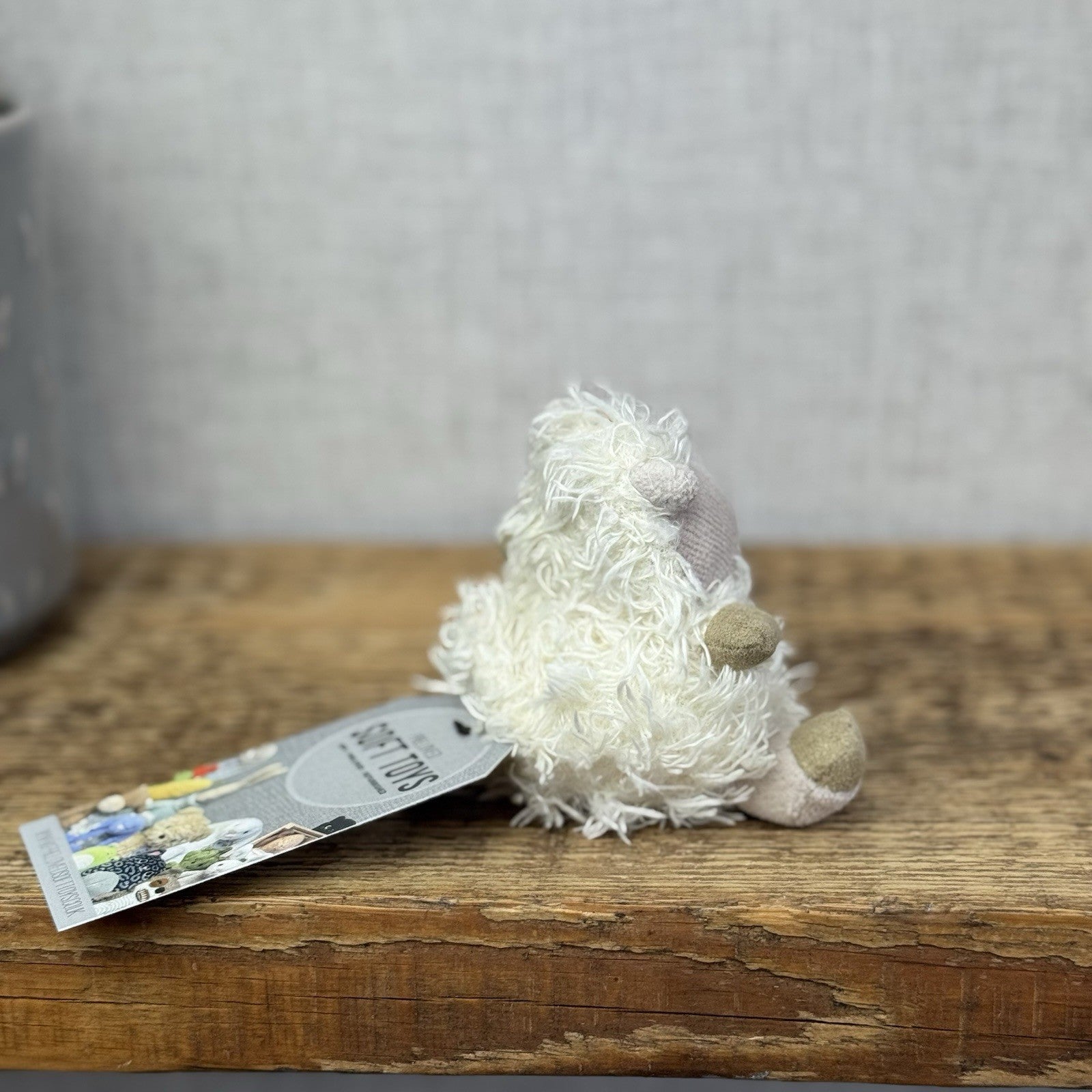 Jellycat Baby Pudding Lamb Sheep - Small Fluffy Lamb Soft Toy Plush Beanie 3"