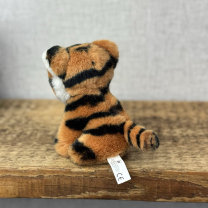 Russ Berrie Jungle Buddies Miniature Baby Bengal Tiger Soft Toy Vintage Pristine