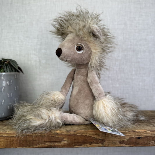 Jellycat Chi-Chi Chinese Crested Dog - Large Fluffy Puppy Dog Rare/Retired 14"