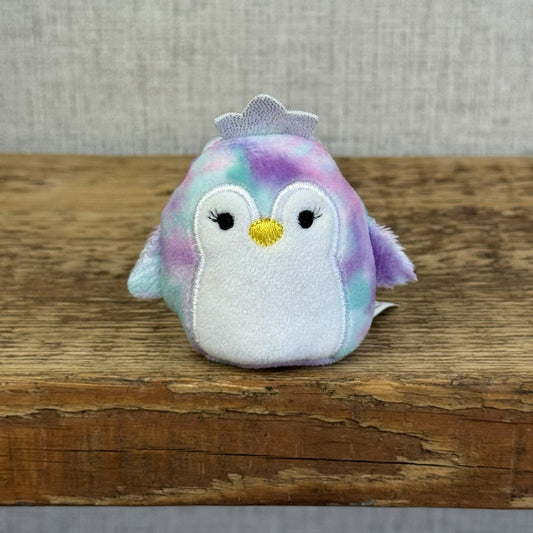 Squishmallow Squishville - Tomara Penguin Mini Purple Plush (Multi Buy Discount)