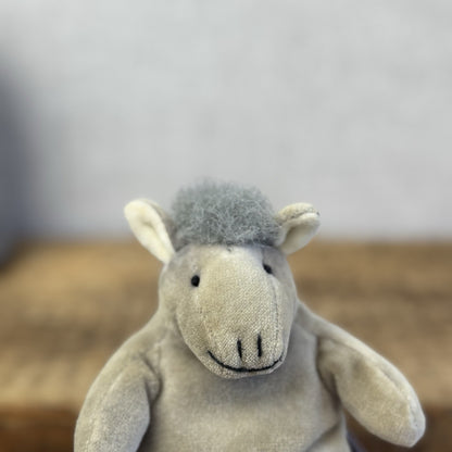 Manhattan Toy Company Farmyard Donkey Beanie Mini Vintage Donkey (Old Jellycat)