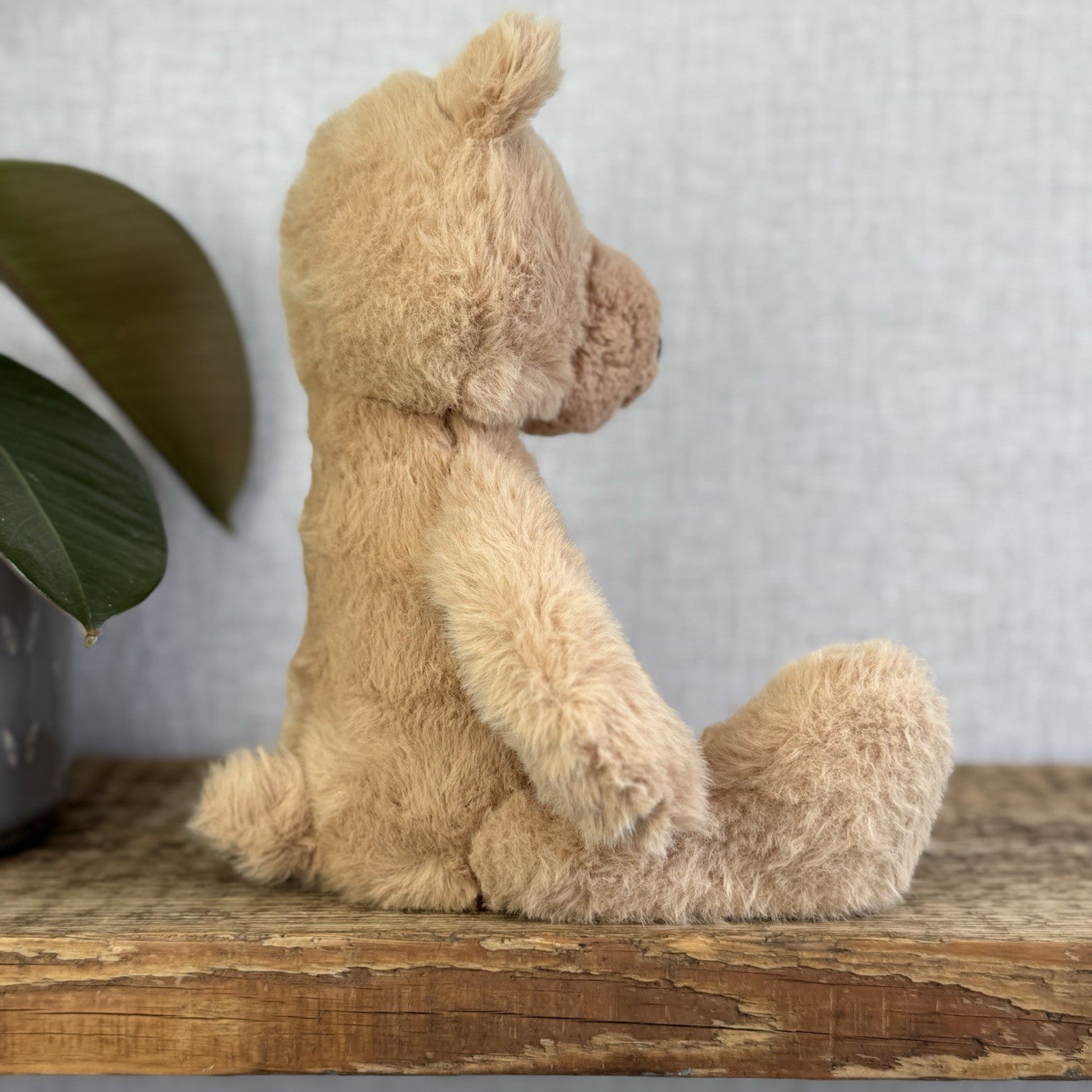 Jellycat Rufus Teddy Bear Plush Soft Toy - Small Fluffy Sitting Bear Beanie 10"