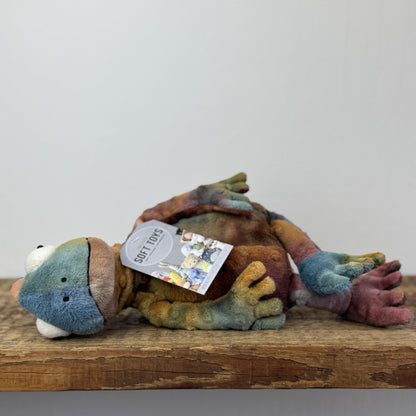 Jellycat Colin Chameleon - Jellycat Multicoloured Lizard Soft Toy - Medium 12"