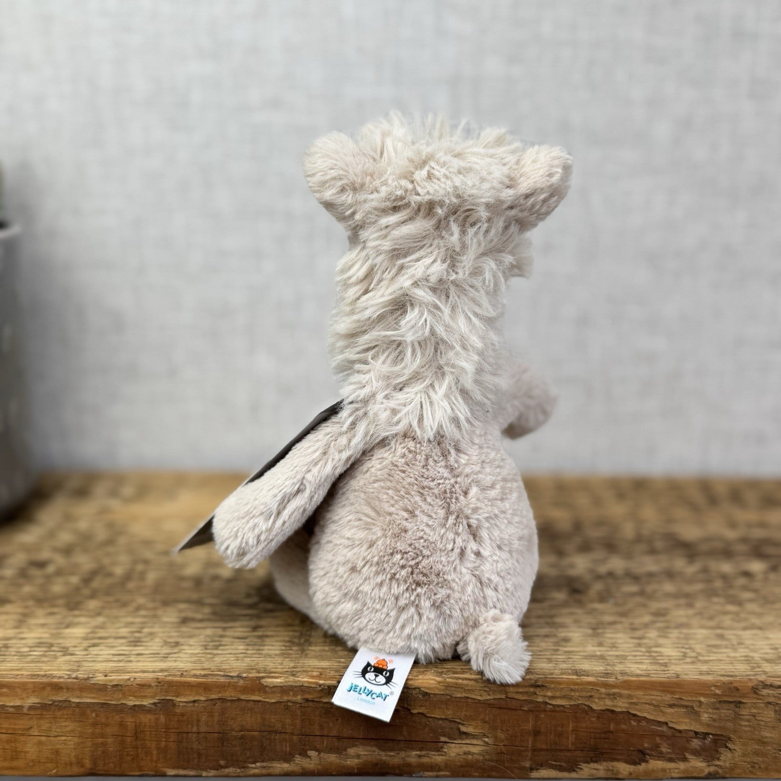 Jellycat Small Bashful Llama - Small Beanie Llama Retired & Rare Plush 8"