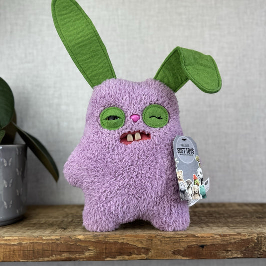 Fuggler Funny Ugly Monster Rabid Rabbit Purple Winking Bunny Limited Edition