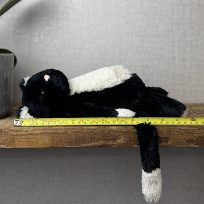 Jellycat Medium Bashful Tuxedo Cat - Black/White Cat Retired Kitty Cat 12”