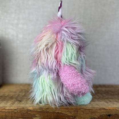 Russ Chloe The Cotton Candy BumBumz Plush Toy - Cotton Candy Plush Beanie 8" NWT